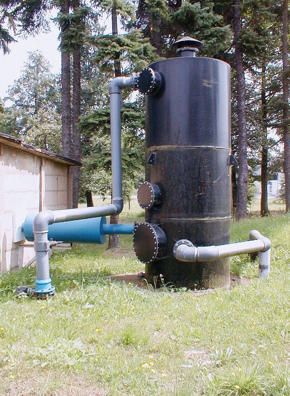 Wanderweg Wasser - ewag kamenz - STATION 23 Wasserwerk Eselsburg